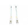 Tripp Lite 3M 10Gb Duplex Multimode 50/125 OM3 LSZH Fiber Patch Cable LC/LC Aqua 3 Meters