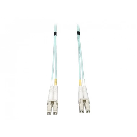 Tripp Lite 6M 10Gb Duplex Multimode 50/125 OM3 LSZH Fiber Patch Cable LC/LC Aqua 6 Meters