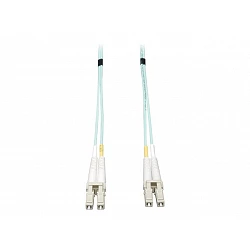 Tripp Lite 15M 10Gb Duplex Multimode 50/125 OM3 LSZH Fiber Patch Cable LC/LC Aqua 15 Meters