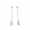 Tripp Lite 15M 10Gb Duplex Multimode 50/125 OM3 LSZH Fiber Patch Cable LC/LC Aqua 15 Meters