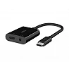 Belkin RockStar - USB-C a conector de auriculares / adaptador de carga