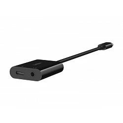 Belkin RockStar - USB-C a conector de auriculares / adaptador de carga