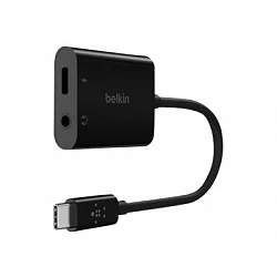 Belkin RockStar - USB-C a conector de auriculares / adaptador de carga