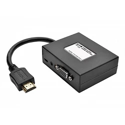 Tripp Lite 2-Port HDMI to VGA Splitter Audio/Video Adapter 1920x1440 1080p