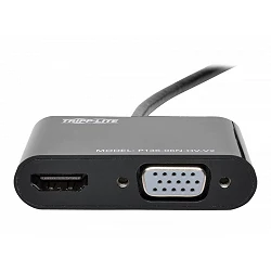 Tripp Lite DisplayPort to HDMI VGA Adapter Converter 4K x 2K @ 24/30Hz DP to HDMI VGA DPort 1.2