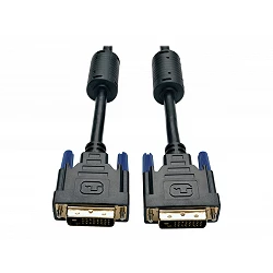 Eaton Tripp Lite Series DVI Dual Link Cable, Digital TMDS Monitor Cable (DVI-D M/M), 15 ft. (4.57 m)