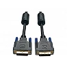 Eaton Tripp Lite Series DVI Dual Link Cable, Digital TMDS Monitor Cable (DVI-D M/M), 15 ft. (4.57 m)