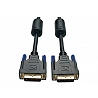 Eaton Tripp Lite Series DVI Dual Link Cable, Digital TMDS Monitor Cable (DVI-D M/M), 15 ft. (4.57 m)