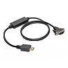 Eaton Tripp Lite Series HDMI to VGA Active Adapter Cable (HDMI to Low-Profile HD15 M/M), 3 ft. (0.9 m)