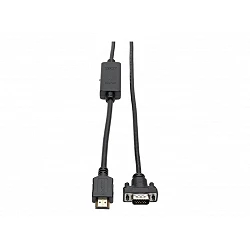 Eaton Tripp Lite Series HDMI to VGA Active Adapter Cable (HDMI to Low-Profile HD15 M/M), 3 ft. (0.9 m)