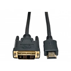 Eaton Tripp Lite Series HDMI to DVI Adapter Cable (HDMI to DVI-D M/M), 6 ft. (1.8 m)