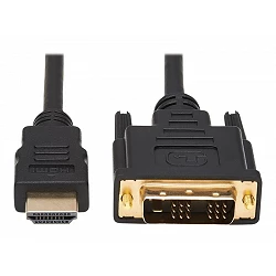 Eaton Tripp Lite Series HDMI to DVI Adapter Cable (HDMI to DVI-D M/M), 6 ft. (1.8 m)