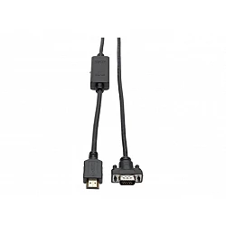 Eaton Tripp Lite Series HDMI to VGA Active Adapter Cable (HDMI to Low-Profile HD15 M/M), 6 ft. (1.8 m)