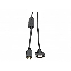 Eaton Tripp Lite Series HDMI to VGA Active Adapter Cable (HDMI to Low-Profile HD15 M/M), 6 ft. (1.8 m)