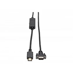 Eaton Tripp Lite Series HDMI to VGA Active Adapter Cable (HDMI to Low-Profile HD15 M/M), 10 ft. (3.1 m)