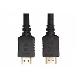 Tripp Lite HDMI Cable - 8K @ 60 Hz, Dynamic HDR, 4:4:4, HDCP 2.2, M/M, Black, 3 ft.