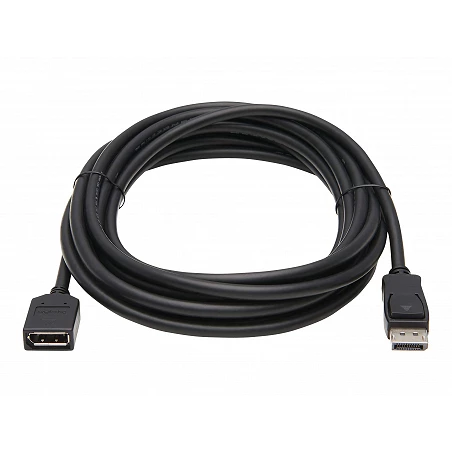 Eaton Tripp Lite Series DisplayPort Extension Cable with Latch, 4K @ 60 Hz, HDCP 2.2 (M/F), 15 ft. (4.57 m)