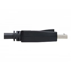 Eaton Tripp Lite Series DisplayPort Extension Cable with Latch, 4K @ 60 Hz, HDCP 2.2 (M/F), 15 ft. (4.57 m)