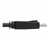 Eaton Tripp Lite Series DisplayPort Extension Cable with Latch, 4K @ 60 Hz, HDCP 2.2 (M/F), 15 ft. (4.57 m)