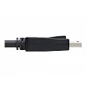 Eaton Tripp Lite Series DisplayPort Extension Cable with Latch, 4K @ 60 Hz, HDCP 2.2 (M/F), 15 ft. (4.57 m)