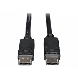 Eaton Tripp Lite Series DisplayPort Cable with Latching Connectors, 4K 60 Hz (M/M), Black, 3 ft. (0.91 m)