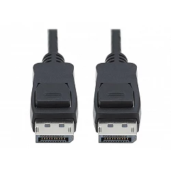 Eaton Tripp Lite Series DisplayPort 1.4 Cable with Latching Connectors, 8K (M/M), Black, 10 ft. (3.1m)