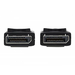 Eaton Tripp Lite Series Safe-IT High-Speed DisplayPort Antibacterial Cable with Latching Connectors (M/M), UHD 4K 60 Hz,
