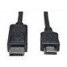 Eaton Tripp Lite Series DisplayPort to HDMI Adapter Cable (M/M), 6 ft. (1.8 m)