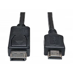 Eaton Tripp Lite Series DisplayPort to HDMI Adapter Cable (M/M), 10 ft. (3.1 m)