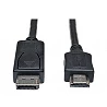 Eaton Tripp Lite Series DisplayPort to HDMI Adapter Cable (M/M), 25 ft. (7.6 m)