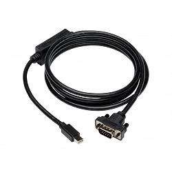 Eaton Tripp Lite Series Mini DisplayPort 1.2 to VGA Active Adapter Cable (M/M), 10 ft. (3.1 m)