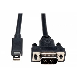 Eaton Tripp Lite Series Mini DisplayPort 1.2 to VGA Active Adapter Cable (M/M), 10 ft. (3.1 m)