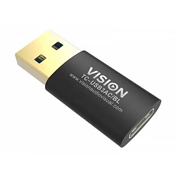 Vision Professional - Adaptador USB - USB Tipo A (M) a 24 pin USB-C (H)