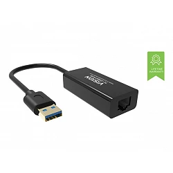 Vision TC-USBETH/BL - Adaptador de red - USB 2.0