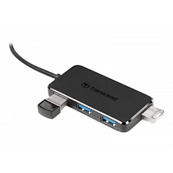 Transcend HUB2C - Hub - 4 x USB 3.1 Gen 1