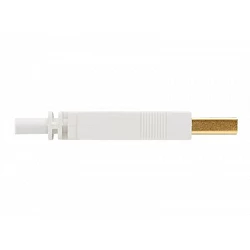 Eaton Tripp Lite Series Safe-IT USB 2.0 A to B Antibacterial Cable (M/M), White, 6 ft. (1.83 m)