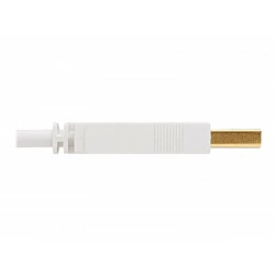 Eaton Tripp Lite Series Safe-IT USB 2.0 A to B Antibacterial Cable (M/M), White, 6 ft. (1.83 m)