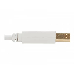 Eaton Tripp Lite Series Safe-IT USB 2.0 A to B Antibacterial Cable (M/M), White, 6 ft. (1.83 m)