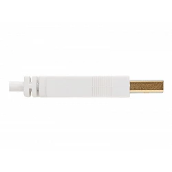 Eaton Tripp Lite Series Safe-IT USB 2.0 A to USB Mini-B Antibacterial Cable (M/M), White, 6 ft. (1.83 m)