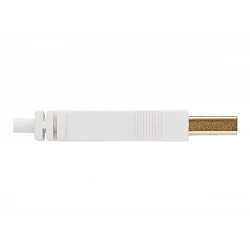 Eaton Tripp Lite Series Safe-IT USB 2.0 A to USB Mini-B Antibacterial Cable (M/M), White, 6 ft. (1.83 m)