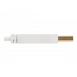 Eaton Tripp Lite Series Safe-IT USB 2.0 A to USB Mini-B Antibacterial Cable (M/M), White, 6 ft. (1.83 m)