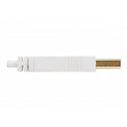 Eaton Tripp Lite Series Safe-IT USB 2.0 A to USB Mini-B Antibacterial Cable (M/M), White, 6 ft. (1.83 m)