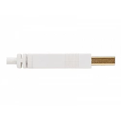 Eaton Tripp Lite Series Safe-IT USB 2.0 A to USB Mini-B Antibacterial Cable (M/M), White, 6 ft. (1.83 m)