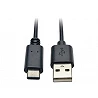 Eaton Tripp Lite Series USB-A to USB-C Cable, USB 2.0, (M/M), 3 ft. (0.91 m)