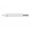 Eaton Tripp Lite Series Safe-IT USB 2.0 A to Micro-B Antibacterial Cable (M/M), White, 6 ft. (1.83 m)