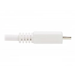 Eaton Tripp Lite Series Safe-IT USB 2.0 A to Micro-B Antibacterial Cable (M/M), White, 6 ft. (1.83 m)