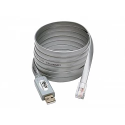 Tripp Lite USB to RJ45 Cisco Serial Rollover Cable, USB Type-A to RJ45 M/M, 6 ft