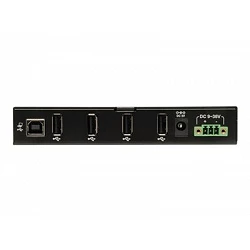 Tripp Lite 4-Port Rugged Industrial USB 2.0 Hi-Speed Hub w 15KV ESD Immunity Metal Mountable