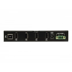 Tripp Lite 4-Port Rugged Industrial USB 2.0 Hi-Speed Hub w 15KV ESD Immunity Metal Mountable