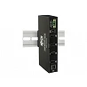 Tripp Lite 4-Port Rugged Industrial USB 2.0 Hi-Speed Hub w 15KV ESD Immunity Metal Mountable